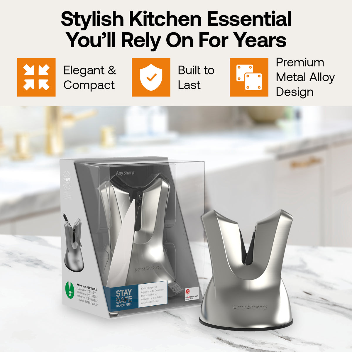 Anysharp XBlade in Silver