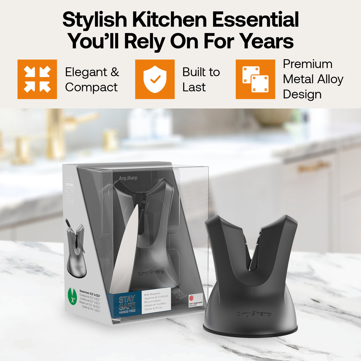 Anysharp XBlade Gunmetal