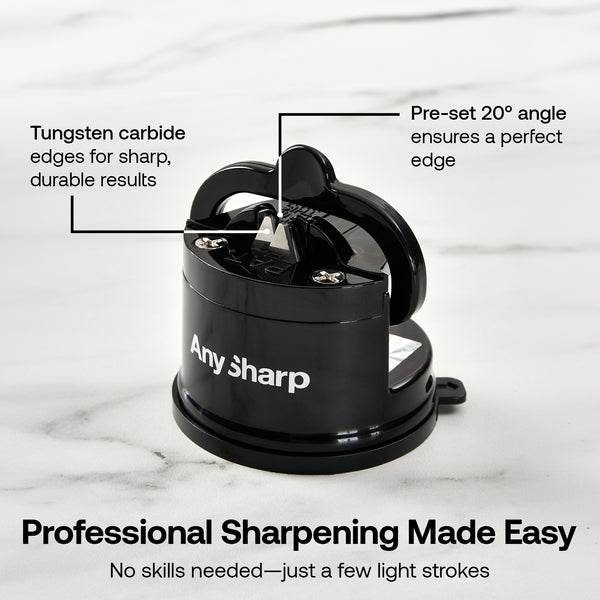 Anysharp Editions Knife Sharpener in Black
