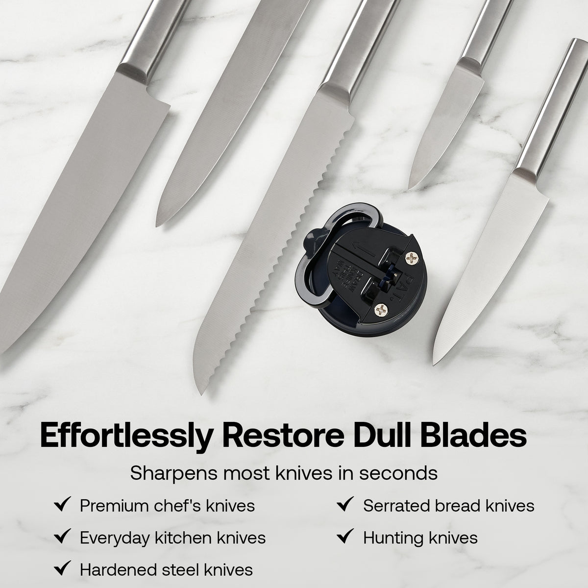 Anysharp Editions Knife Sharpener in Navy