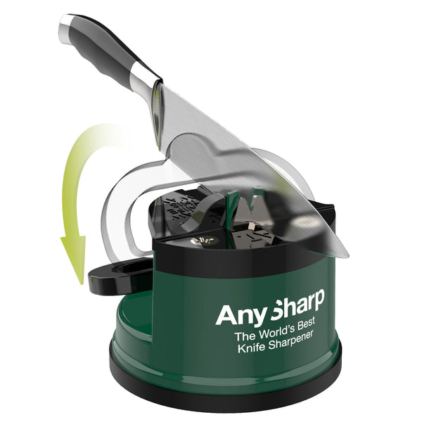 Anysharp Editions Knife Sharpener in Racing Green