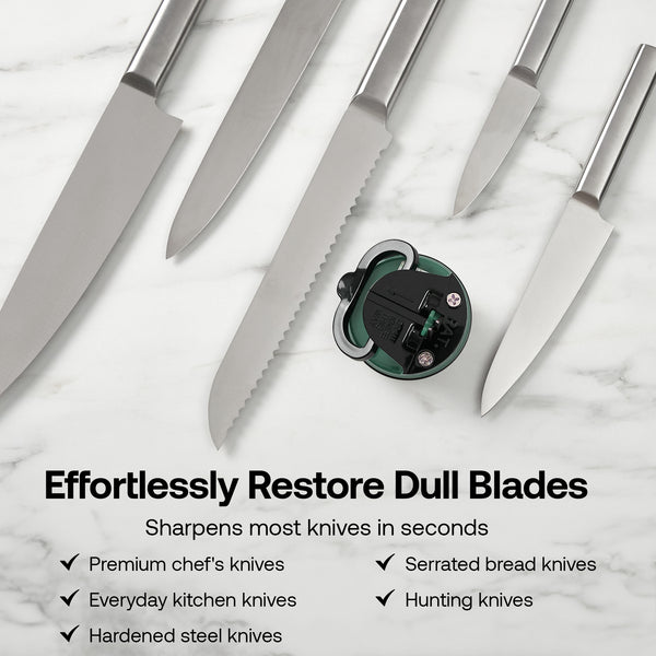 Anysharp Editions Knife Sharpener in Racing Green