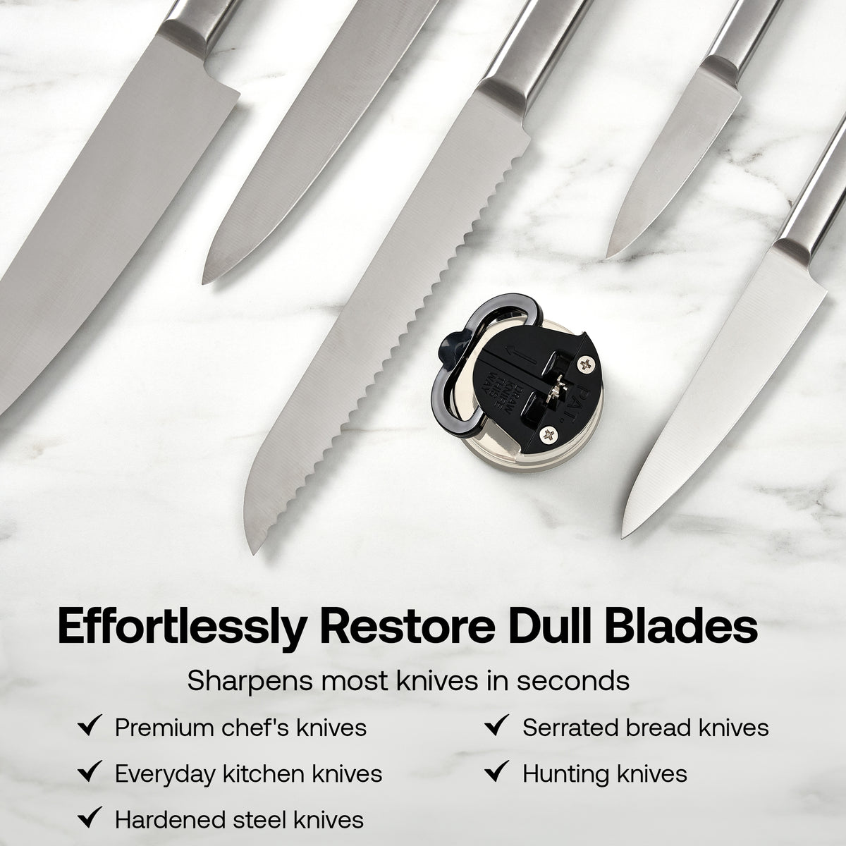 Anysharp Editions Knife Sharpener in Cream