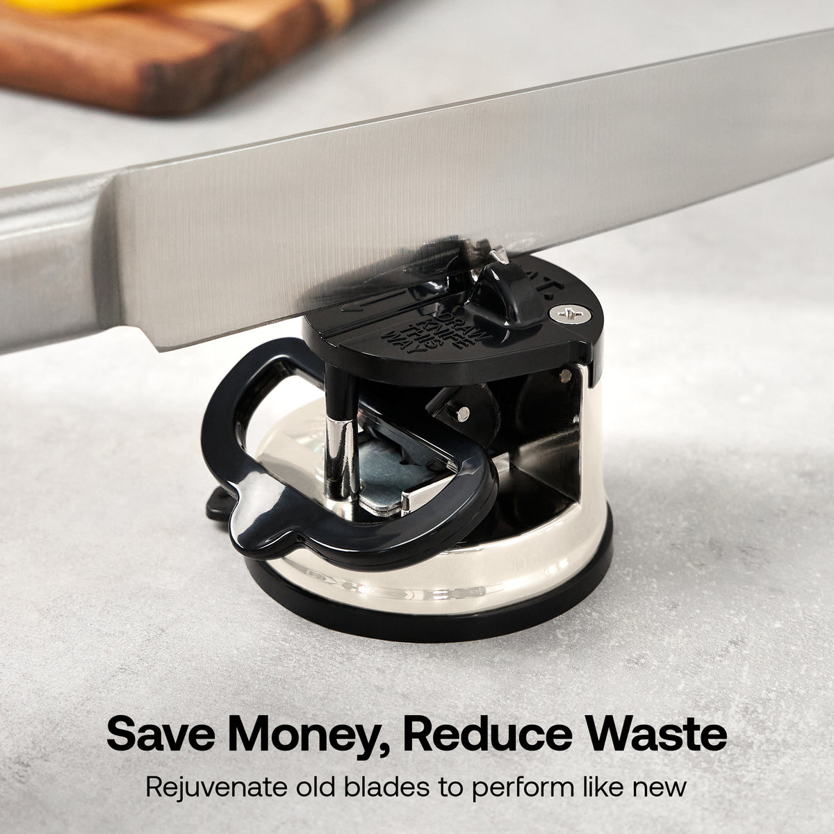 Anysharp Editions Knife Sharpener in Cream