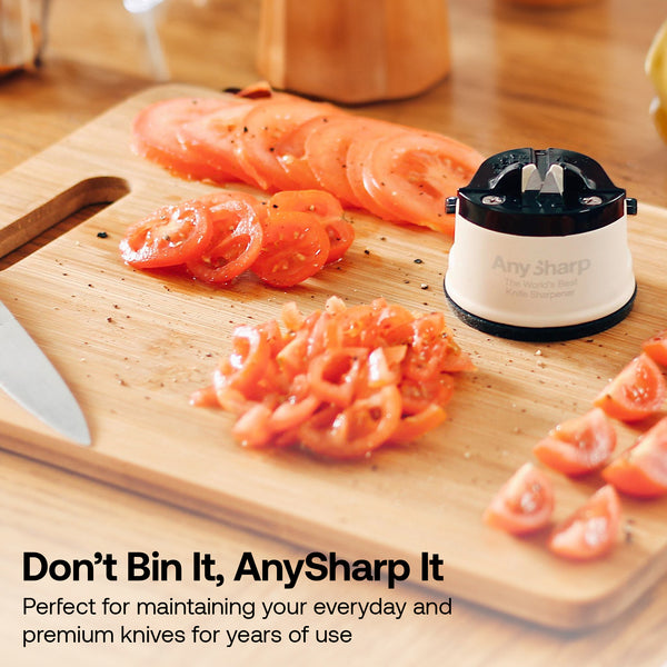 Anysharp Editions Knife Sharpener in Cream