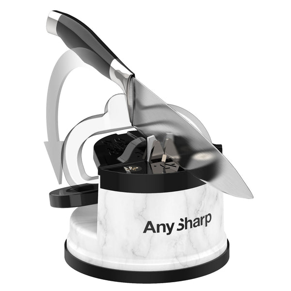 Anysharp Editions Knife Sharpener in White Marble