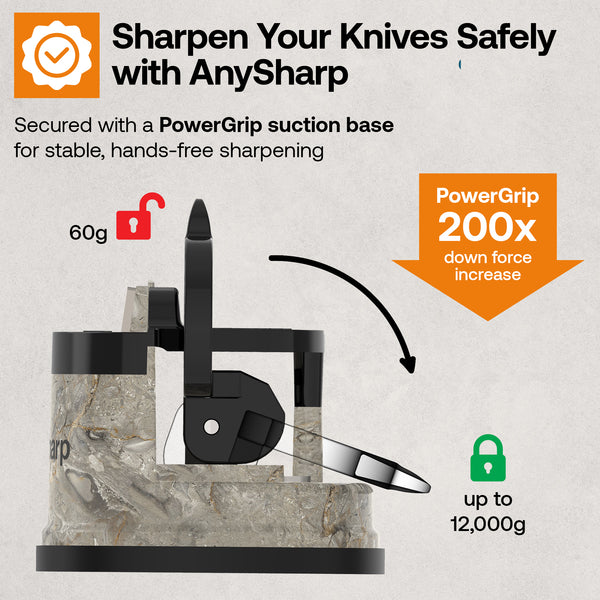 Anysharp Editions Knife Sharpener in Stone