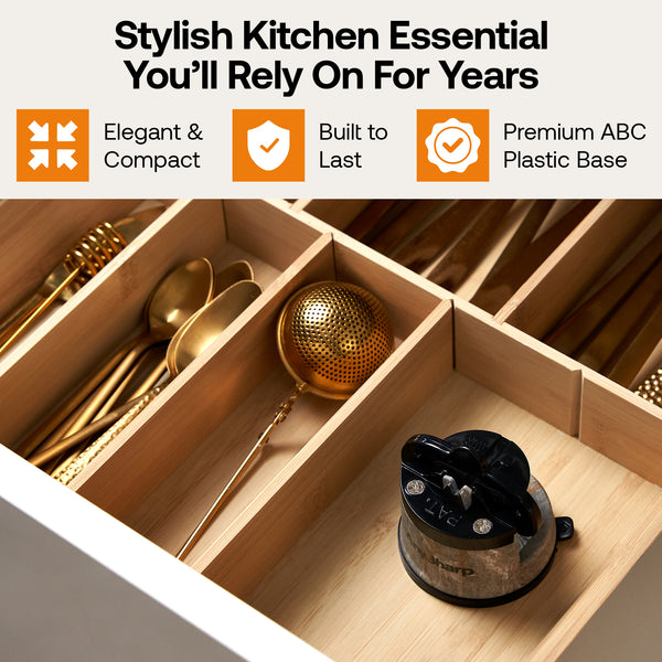 Anysharp Editions Knife Sharpener in Stone