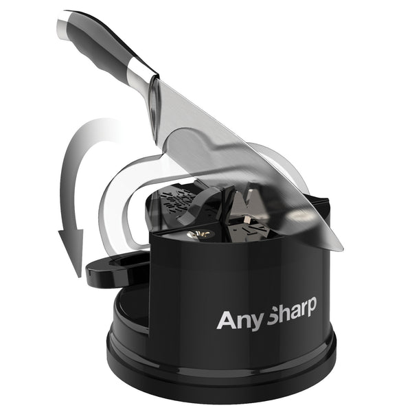 AnySharp Global Knife Sharpener, One Size, Black