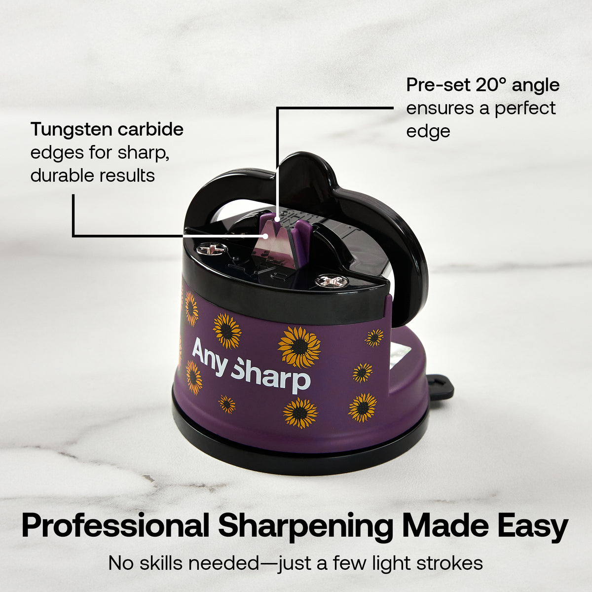 Anysharp Editions Knife Sharpener in Sunflower