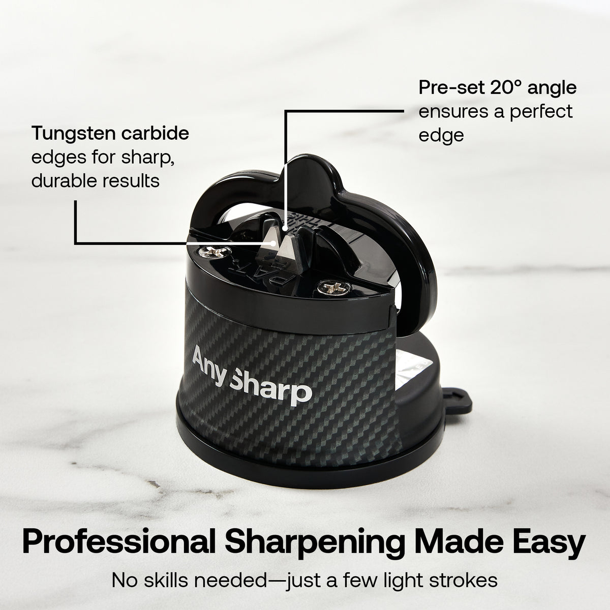 Anysharp Editions Knife Sharpener in Carbon