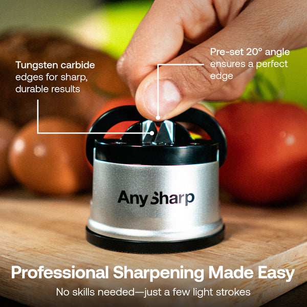 Anysharp Combo Pack Sharpener and Outdoor Pocket knife