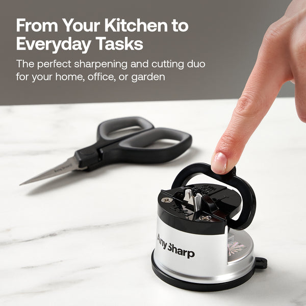 Anysharp Combo Pack Sharpener and Mini Scissors