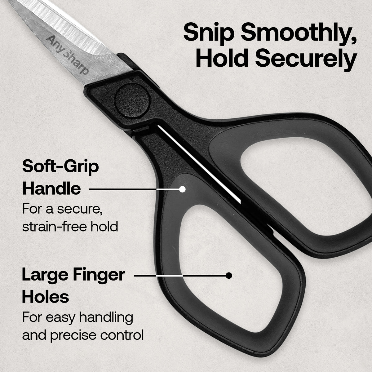 Anysharp Combo Pack Sharpener and Mini Scissors