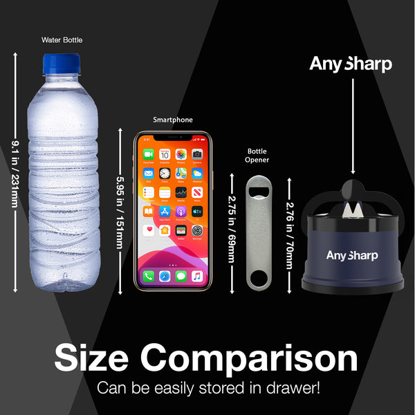 Anysharp Editions Knife Sharpener in Navy