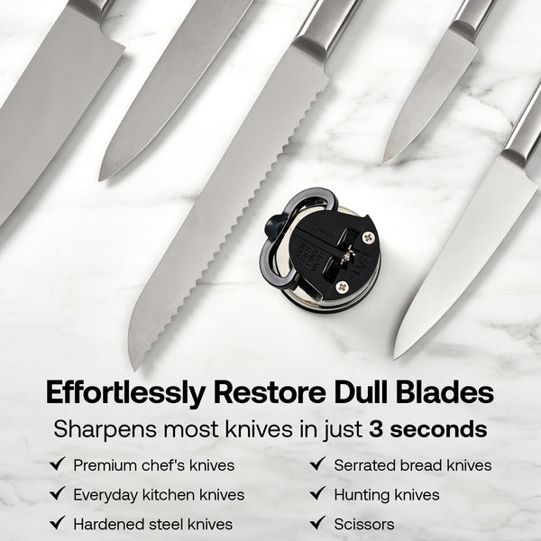 Anysharp Knife Sharpener Pro in Metal