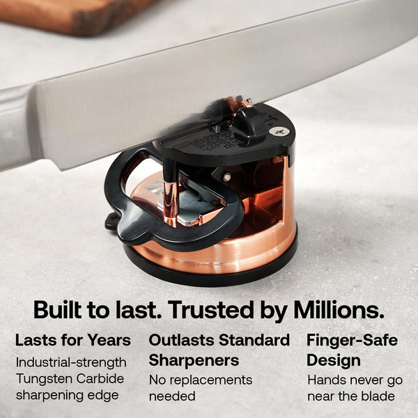 Anysharp Knife Sharpener Pro Chef in Copper