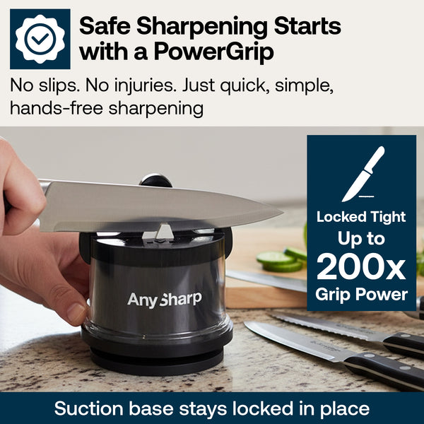 Anysharp Knife Sharpener Pro Chef in Oil Slick