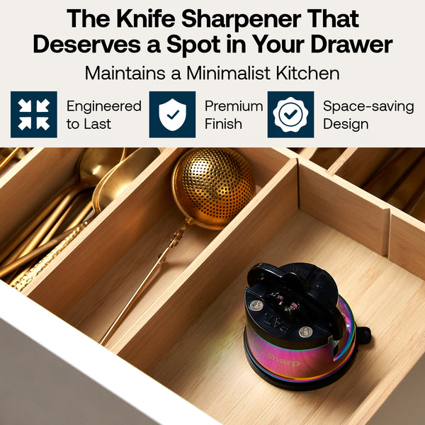 Anysharp Knife Sharpener Pro Chef in Oil Slick