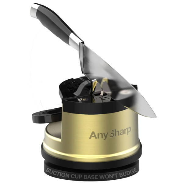 Anysharp Knife Sharpener Pro Chef in Brass