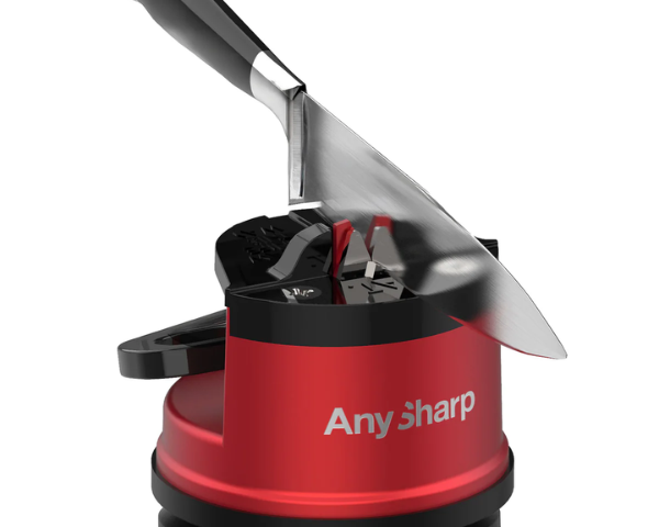 Anysharp Knife Sharpener Pro in Matte Red