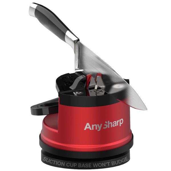 Anysharp Knife Sharpener Pro in Matte Red